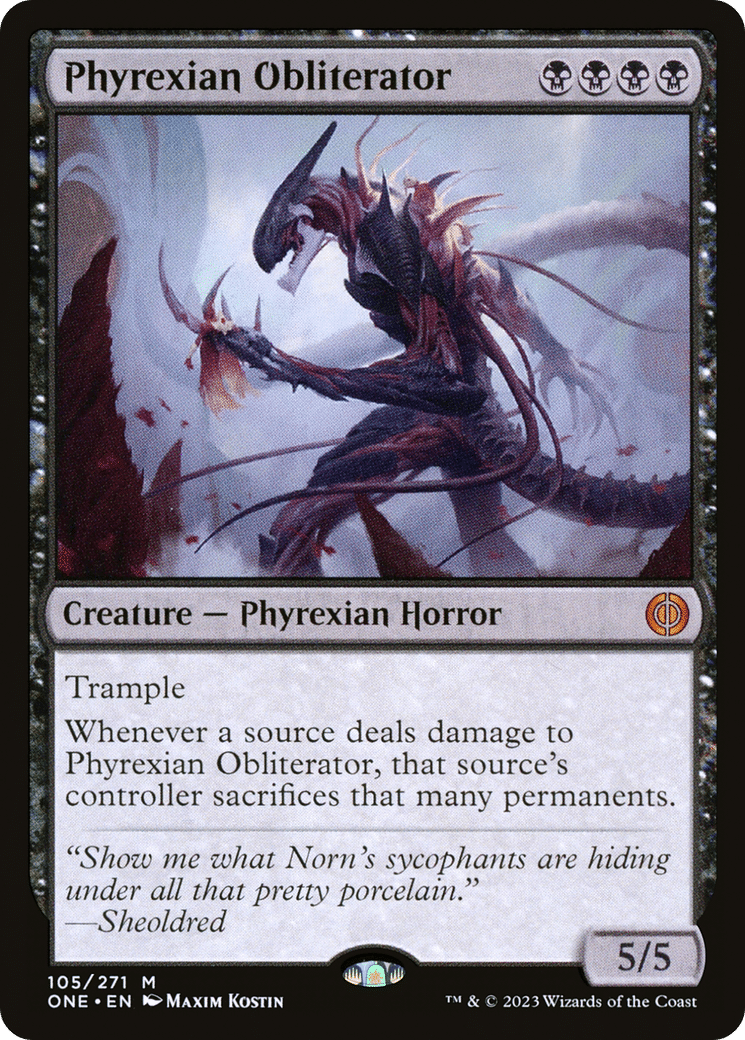 おすすめ Phyrexian-Obliterator.png マジック：ザ・ギャザリング