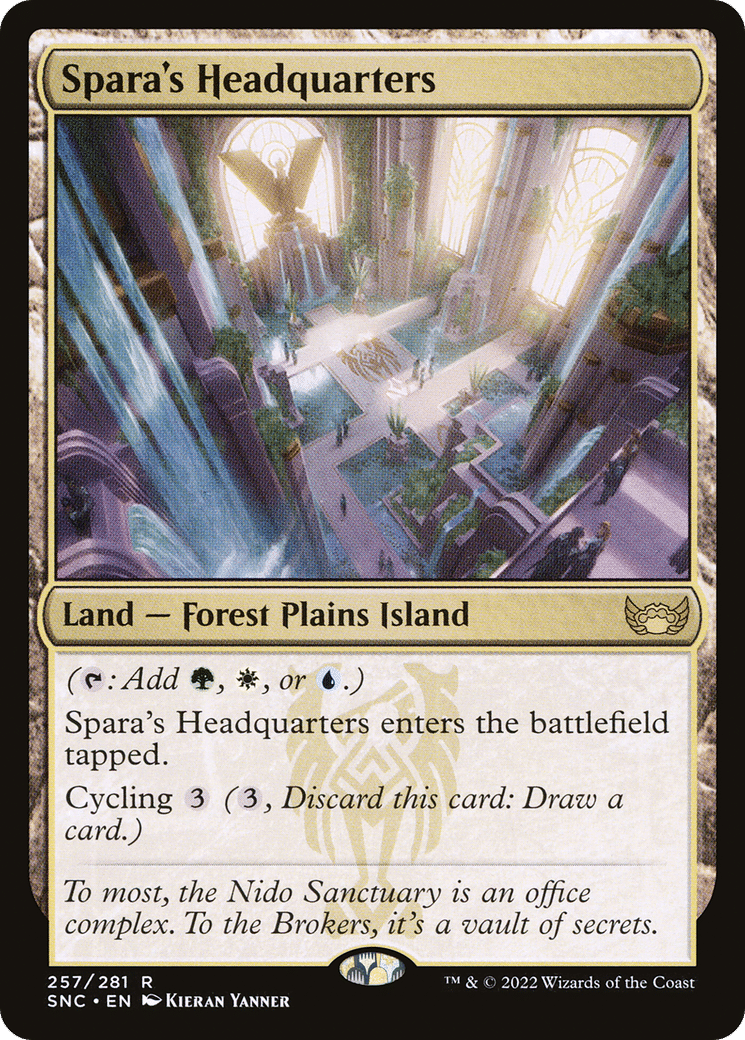 Spara's Headquarters blank